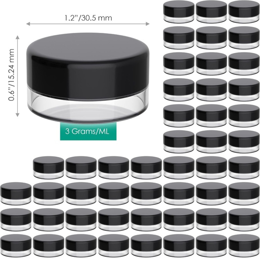 BRAND NEW 25 pcs Sample/Storage Containers Acrylic